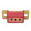 Red PU Metal Transmission Mount Set 5