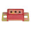 Red PU Metal Transmission Mount Set 10