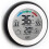 Digital Thermometer Hygrometer - SNAKIOX - Round - Wireless - LCD - White 1