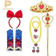 Pimpimsky Prinsessa 10-osainen asustesarja cosplay- ja syntymäpäiväjuhliin