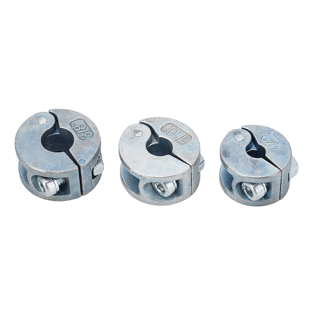 Zinc Alloy Drill Stopper Collars 3 Pack
