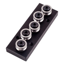Heavy Duty Pulley Block Convenience Double Guide-SGB10 5 Wheels