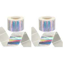 2Rouleaux Décalcomanies Adhésives D'avertissement Pour Pots De Bougies