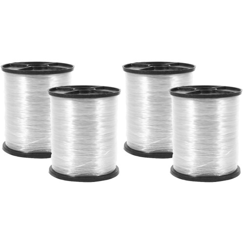 4Rouleaux Fil Transparent Pour , Ballons Cadres