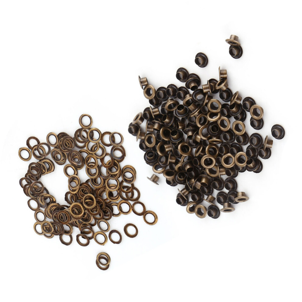 100Pcs Brass Eyelets 5Mm For Shoelaces Belts 7444352883233