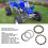 Clutch Spring Plate Banshee 350 Kit 4