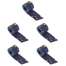 5Rouleaux Ruban Multi-Usage Bleu Marine Pour Art