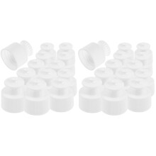 80Pièces Bouchons Poussoir Transparente Pour Bouteilles Réutilisables