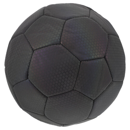 1Ballon De Foot Réfléchissant Surface Synthétique