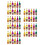 60Pièces Mini Bouteilles En Plastique Colorées Décor Maison Miniature 1
