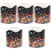 5Rouleaux Stickers Décoratifs Bordure Tableau Noir &