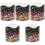 5Rouleaux Stickers Décoratifs Bordure Tableau Noir & 1
