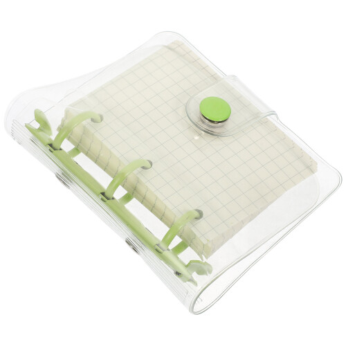 Mini Carnet Vert Transparent Pour Étudiants Design Mignon
