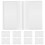 30Pcs Clear Protective Plastic Book Covers Waterproof for Student Use 1