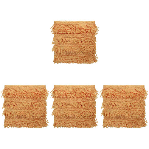 4Rouleaux Décoratives Dorées Polyester Pour Rideaux DIY
