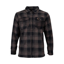 SPEERO Sherpa Fleece Lined Shirt Men Brown 3X-Large