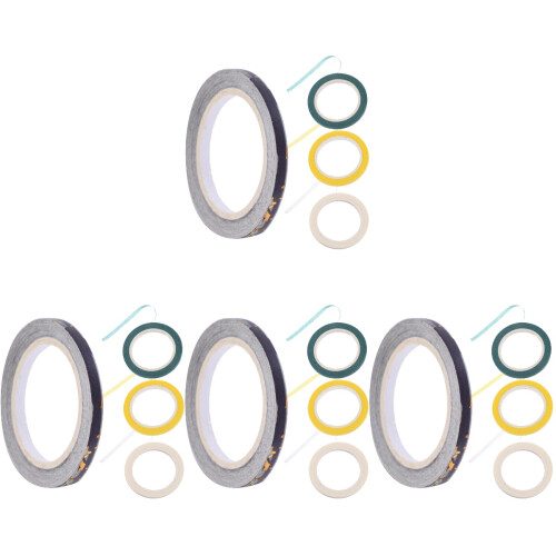 16Rouleaux De Rubans Adhésifs Colorés Pour Décoratif