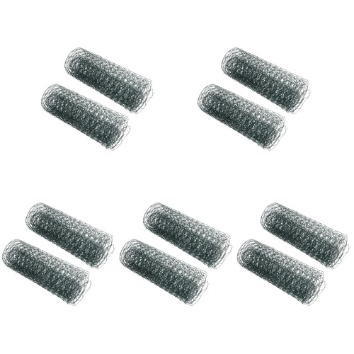 10Rolls Grillage Vert En Fer Pour Support Floral