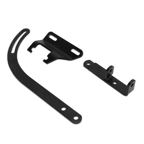 SWP Alternator Bracket Kit Steel Black 3pcs SBC