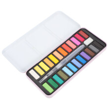 1Ensemble Kit Portable Rose Peinture Gouache Multi-Fonction