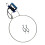 Heavy Duty Stainless Fish Stringer with Safety Rings and-Blue 1