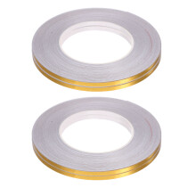 4Rouleaux Adhésif D'étanchéité Or Décoratif En Pet Pour Murs