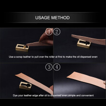 Adjustable Leather Dye Applicator Box Brass