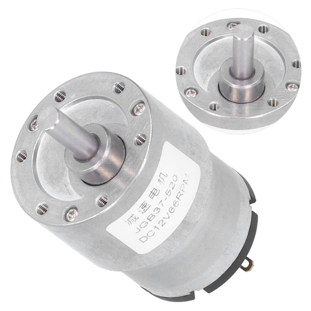 Worm Gear Motor DC12V 66RPM Self Locking