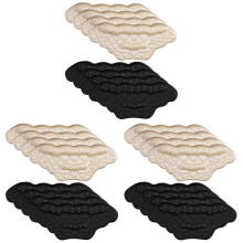 24Pièces Coussinets Talons Gel Confortables Multicolores Pour Femmes