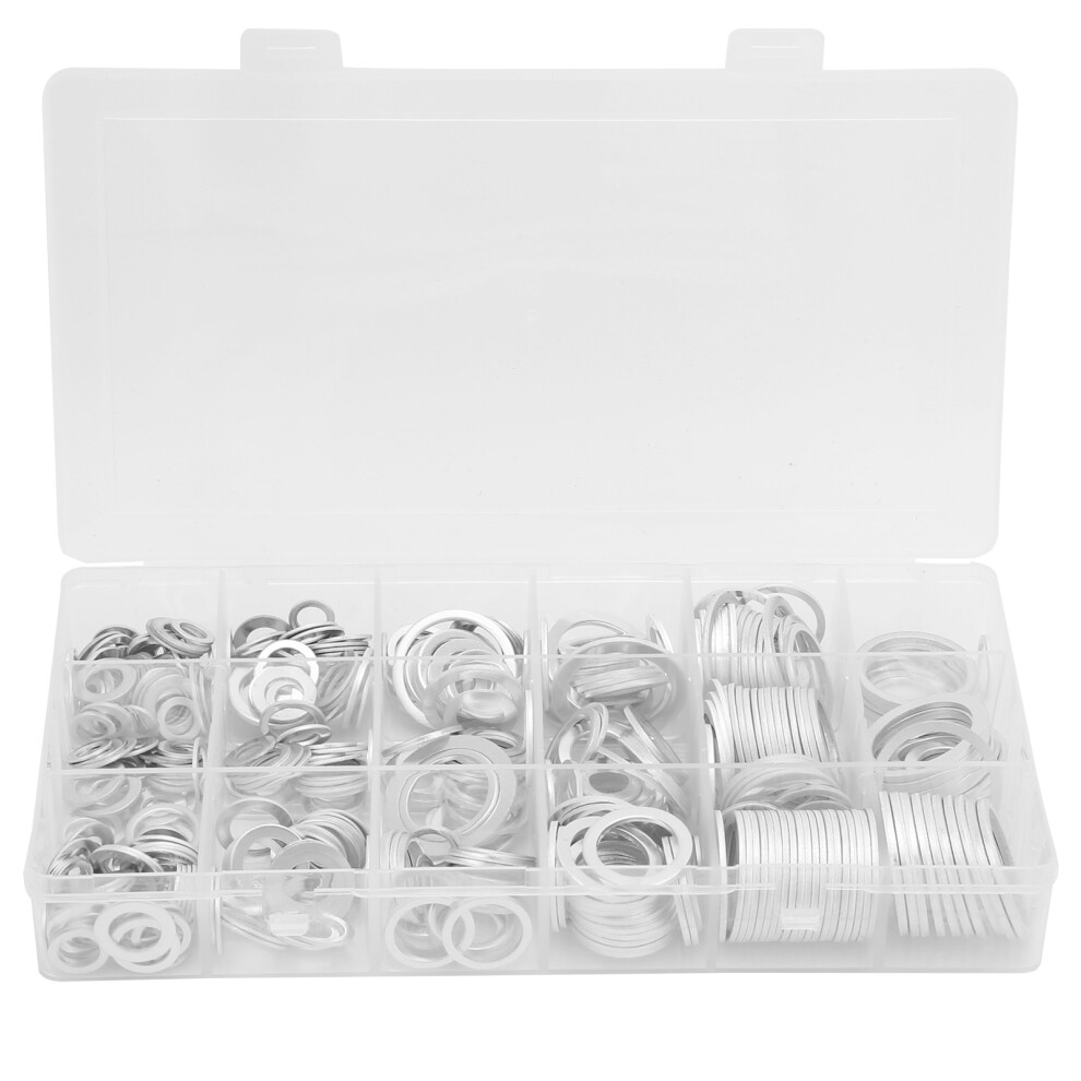 Aluminium Flat Washer Set 450Pcs High Temp