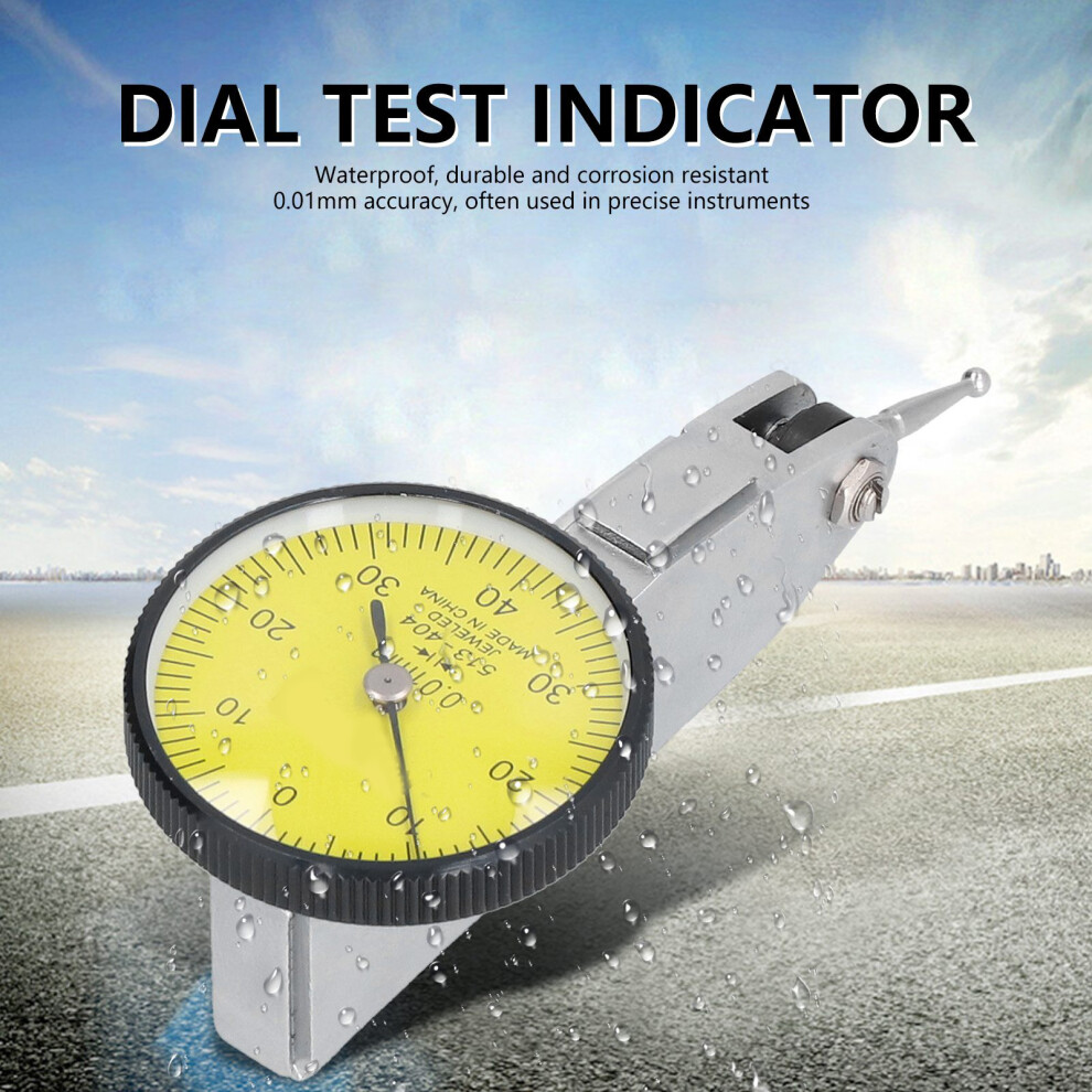 Precision 0-0.8mm Dial Indicator Stainless Steel