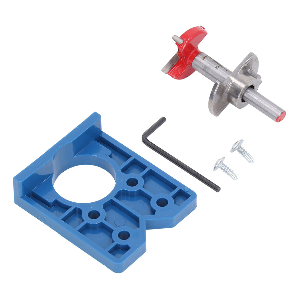 Door Hinge Jig Drill Guide 35mm