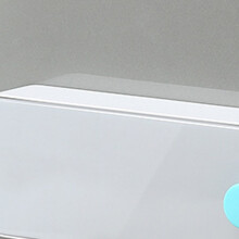 Soap Box Wall Mounted Non Punching Lid Cream
