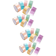 24Rouleaux Bandes Autocollantes DIY Balles Couleurs Vives Relaxantes
