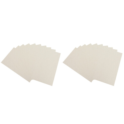 20Feuilles Papier Peinture Chinois Épais Beige