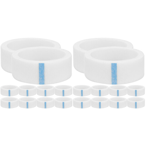 20Rouleaux Extensions Cils Non Adhésif Professionnel
