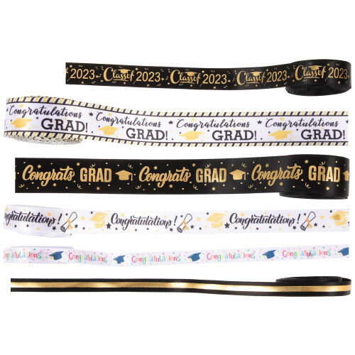 18Rouleaux Ruban Polyester Pour Fêtes
