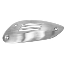 Vespa Exhaust Heat Shield Silver