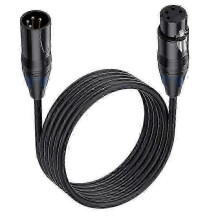 4-poliges Stromkabel (Stecker auf Buchse) für Kameras, Monitore, Aufnahmegeräte und Audiomischer