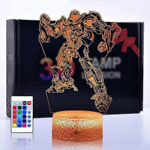 Transformers Bumblebee Roboter-Licht Camaro Rennwagen Nachttischlampe als Geschenk