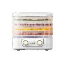 (White, US Plug) Freeze Dryer for Household with Timer for Fruits Vegetables and Meats
