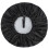 Adjustable Solid Color Shower Cap for Summer Hair Care Black 1
