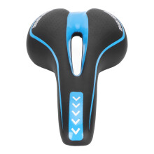 Ergonomic Bicycle Saddle Black and Blue