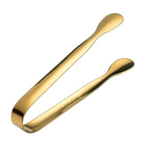 Jääpihdit - DE14188 - Ruostumaton teräs - Kulta - 10,8 cm - Keittiötarvike