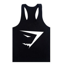 (Black,M)Camiseta Regata de Musculação EUA Academia Stringer Treino Yback Colete Singlet Fitness