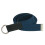 CTM Plus Size Cotton Web Belt with Double D Ring Buckle 1