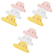 Ruokapussin pidikkeet - 9 kpl - Säilytyspidikkeet - Vuotamattomat - Magneettiset