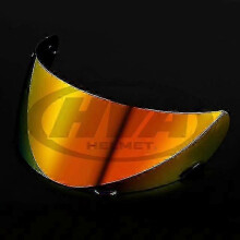(Red Gold) Motorcycle helmet visor for Bell Qualifier DLX with UV protection