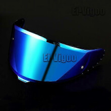 (Blue) Lightweight lens shield for SHOEI X-SPR Pro helmet