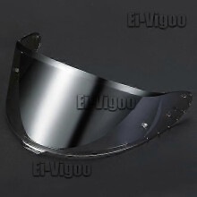 (Revo Silver) Lightweight lens shield for SHOEI X-SPR Pro helmet